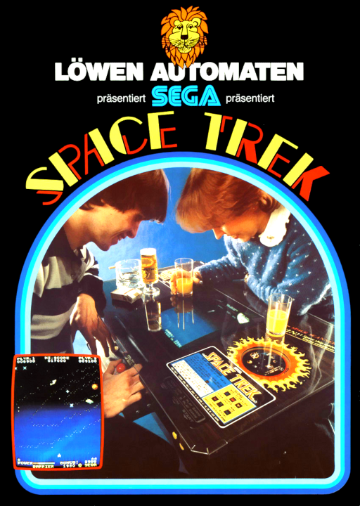 Space Trek (cocktail) Game Cover